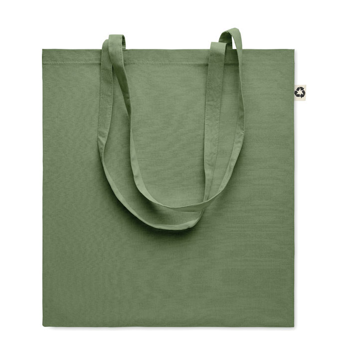 Nákupní taška z recykl. bavlny - ZOCO COLOUR - zelená
