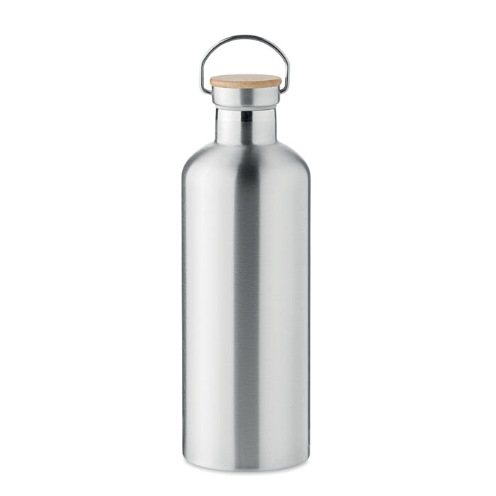 Double wall flask 1,5L - HELSINKI EXTRA - matt silver