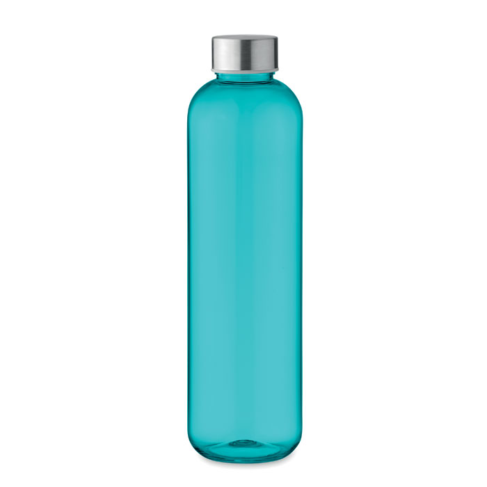 Tritanová láhev o objemu 1 l - UTAH TOP - transparentní modrá