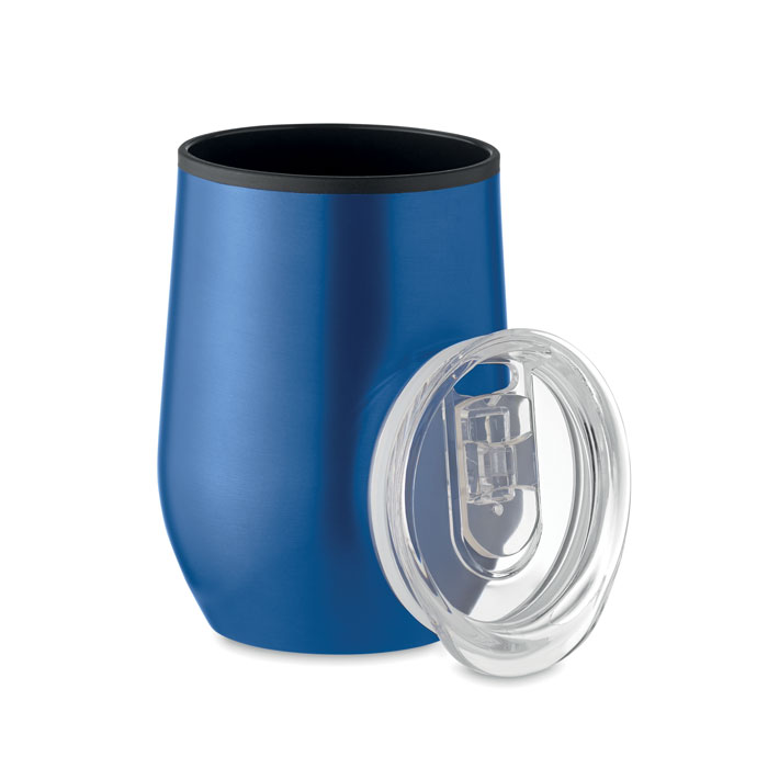 Doppelwandiger Trinkbecher 350 ml - CHIN CHAN - blau