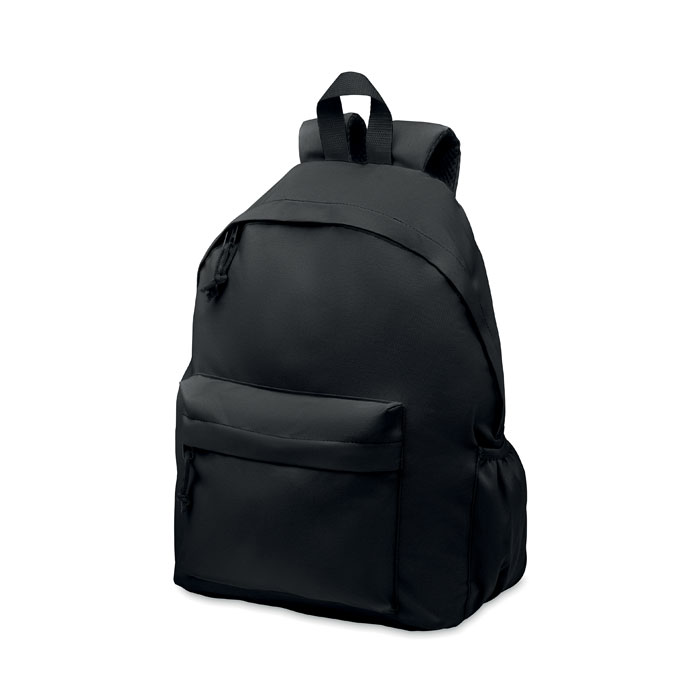 Rucksack 600D RPET-Polyester - BAPAL+ - schwarz