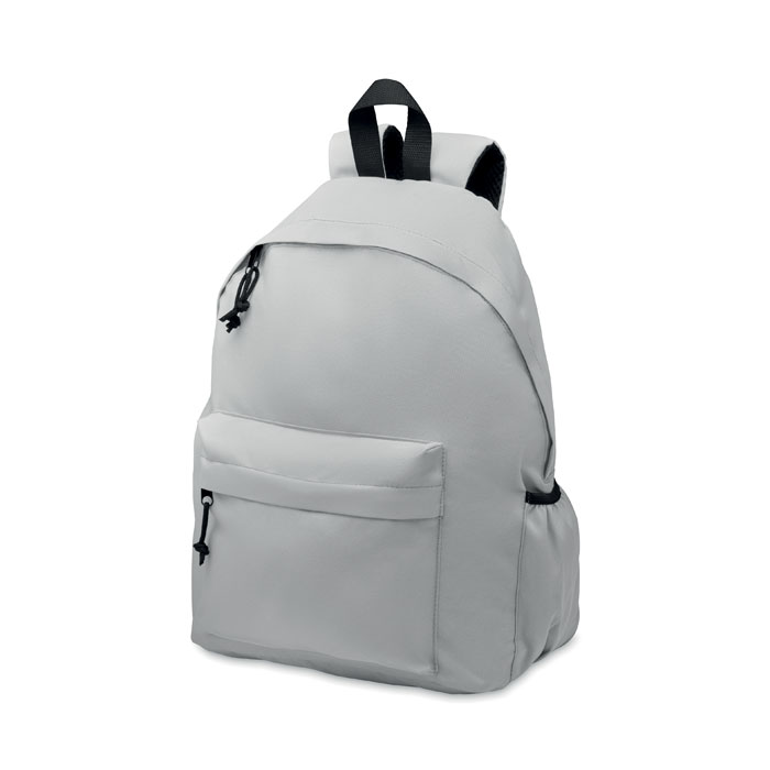 600D RPET polyester backpack - BAPAL+ - grey