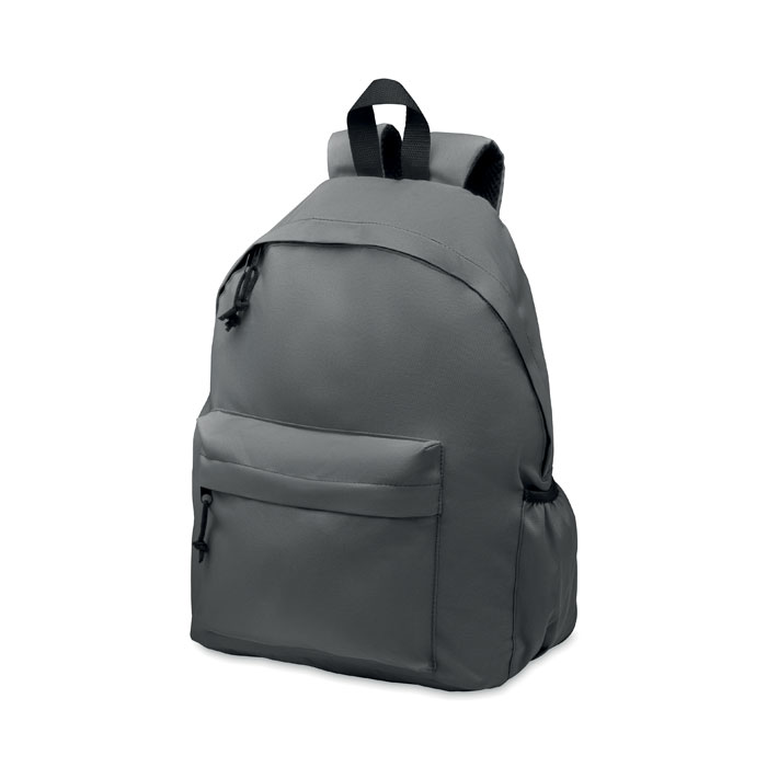 Rucksack 600D RPET-Polyester - BAPAL+ - Dunkelgrau