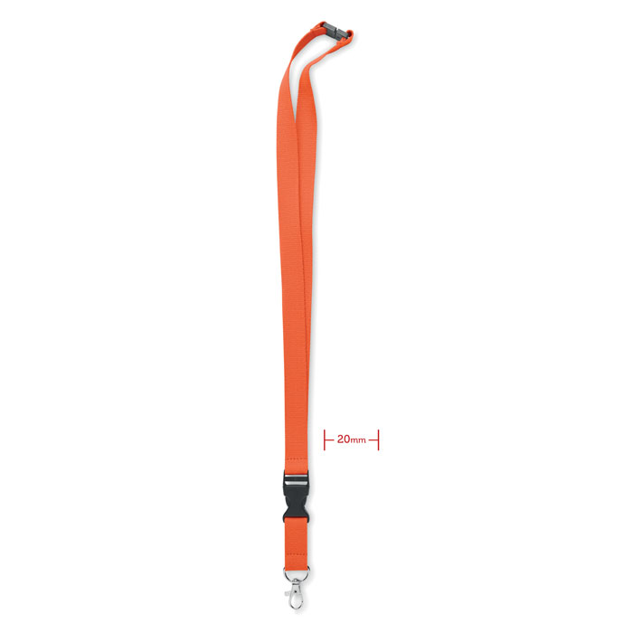 Lanyard 20mm - LANNYCOT - Orange