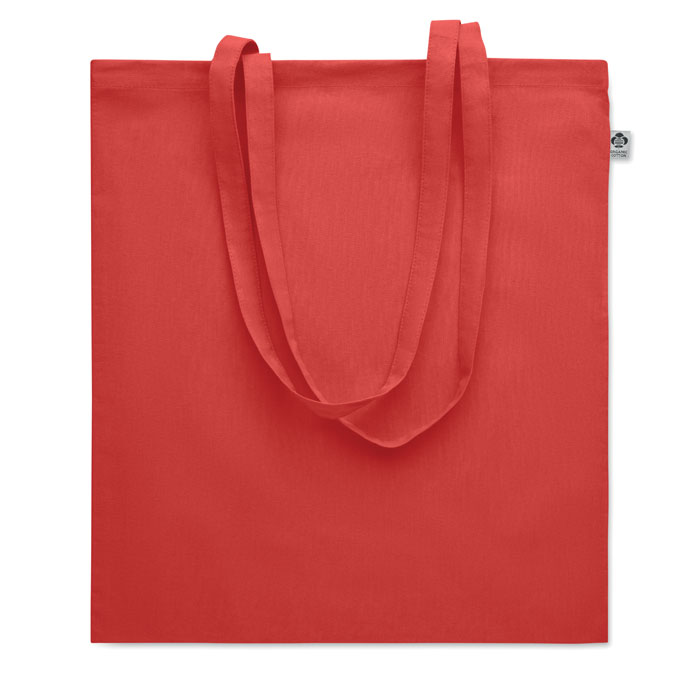 Nákupní taška z BIO bavlny - ONEL - červená