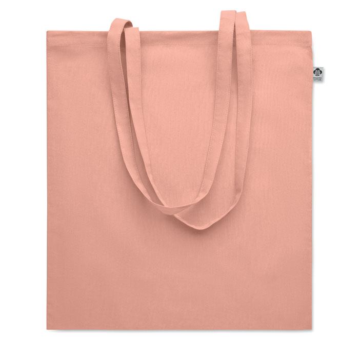 Nákupní taška z BIO bavlny - ONEL - oranžová