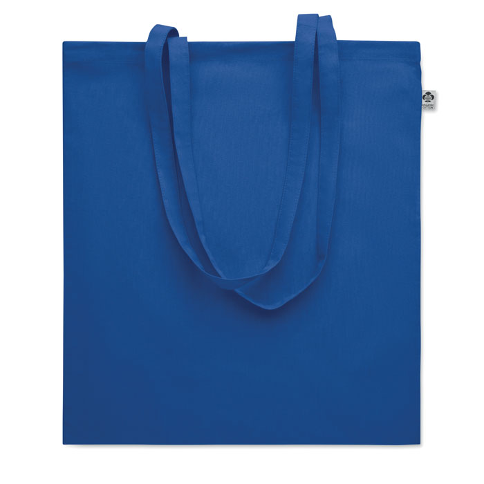 Nákupní taška z BIO bavlny - ONEL - královsky modrá