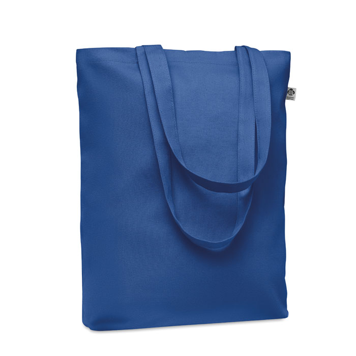 Canvas shopping bag 270 gr/m² - COCO - royal blue