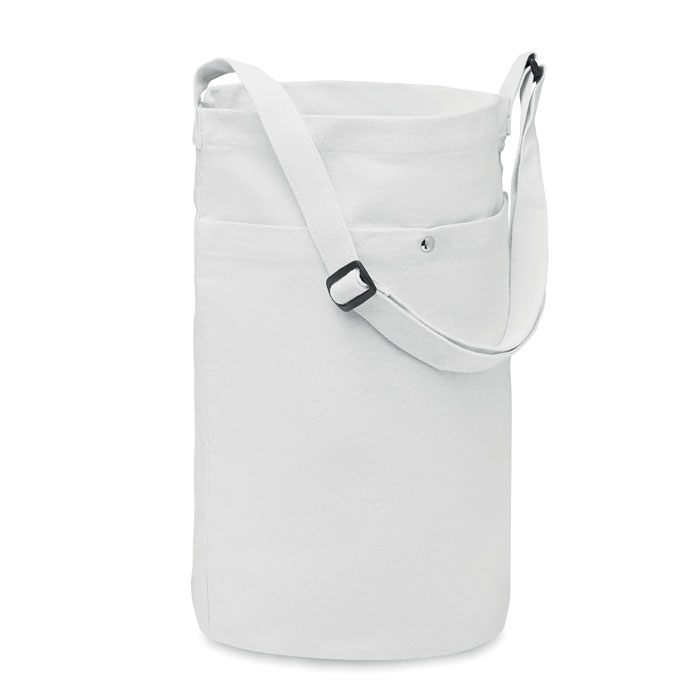 Canvas shopping bag 270 gr/m² - BIMBA COLOUR - white