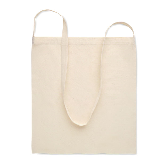 Cotton shopping bag 140gr/m² - NINTA - beige