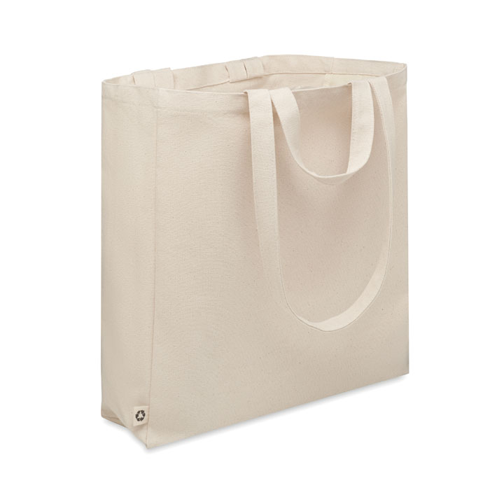 Recycled cotton shopping bag - GAVE - beige