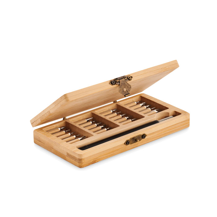 24 piece tool set - BAMTOOL - wood