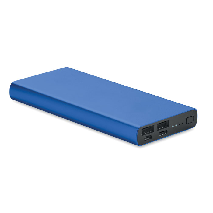 Powerbanka 10000 mAh - POWERFLAT 8 C - královsky modrá