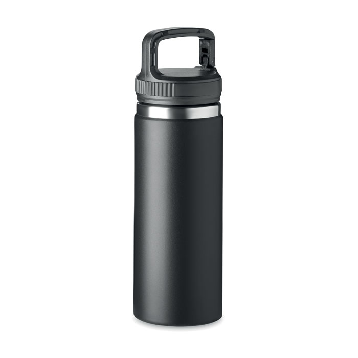 Double wall flask 500 ml - CLEO - black