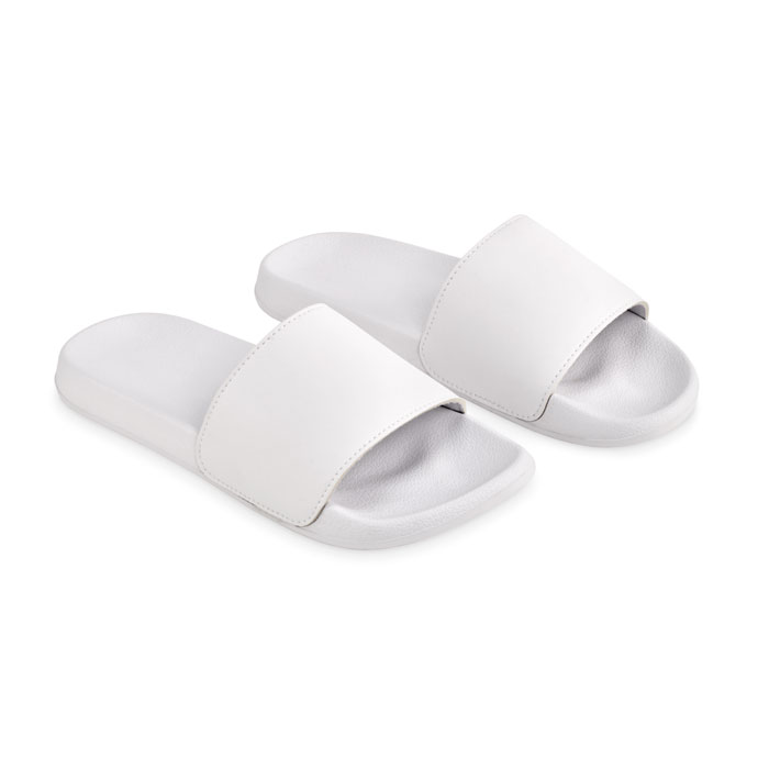 Anti -slip sliders size 38/39 - KOLAM - white