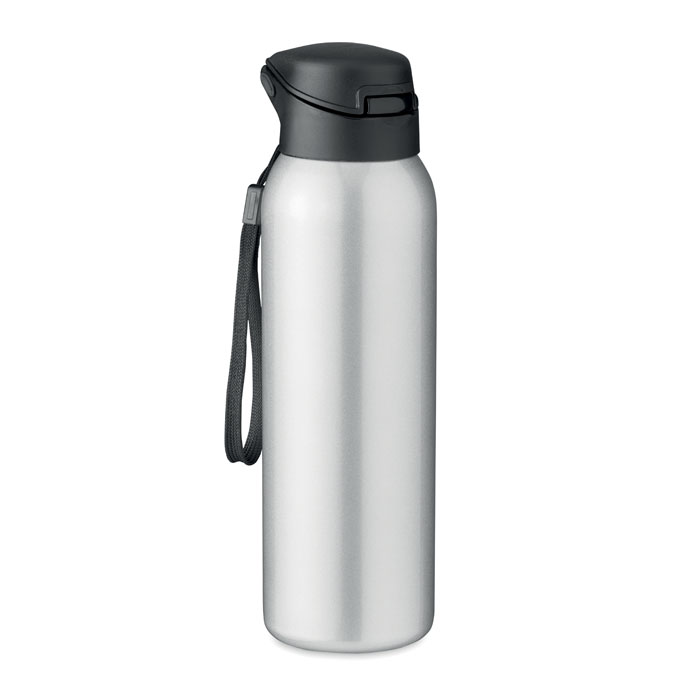 Double wall bottle 580 ml - LOUC - matt silver