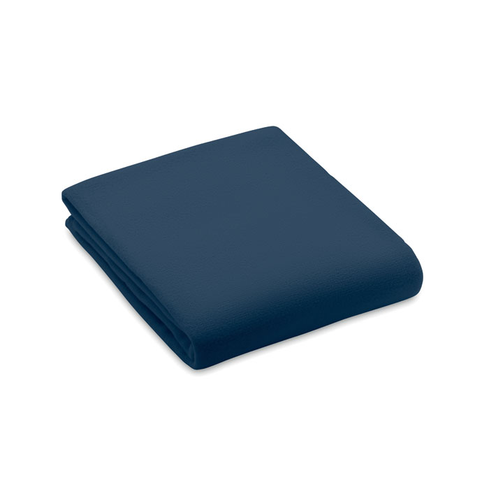 RPET fleece blanket 130gr/m² - BOGDA - blue