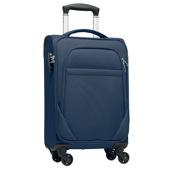 600D RPET Soft trolley - VOYAGE - blue