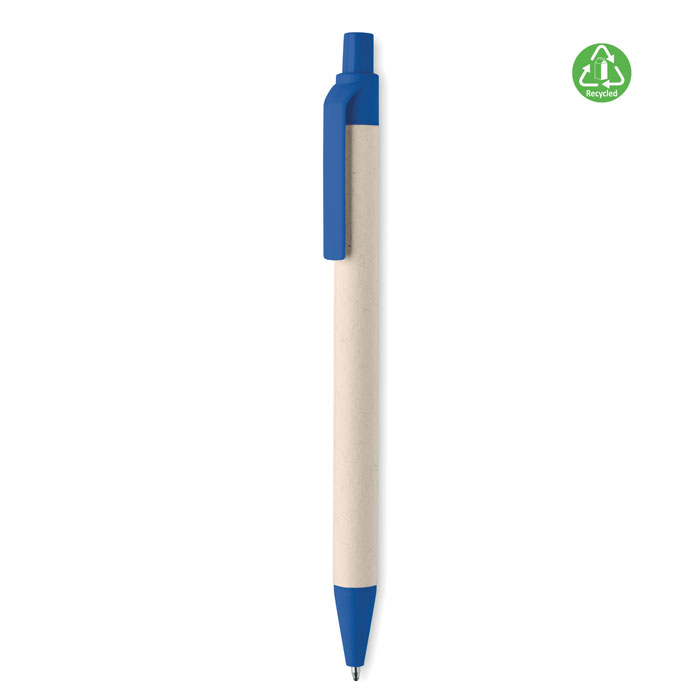 Milk carton paper ball pen - MITO PEN - blue