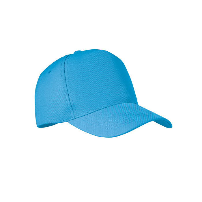 RPET Baseball Kappe 5 Panels - SENGA - Türkis