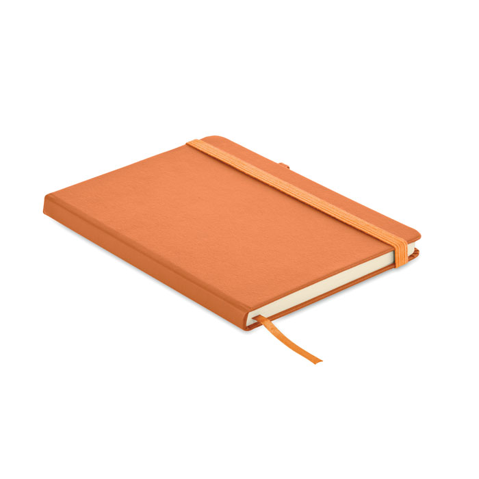 Recyklovaný zápisník A5 - ARPU - oranžová