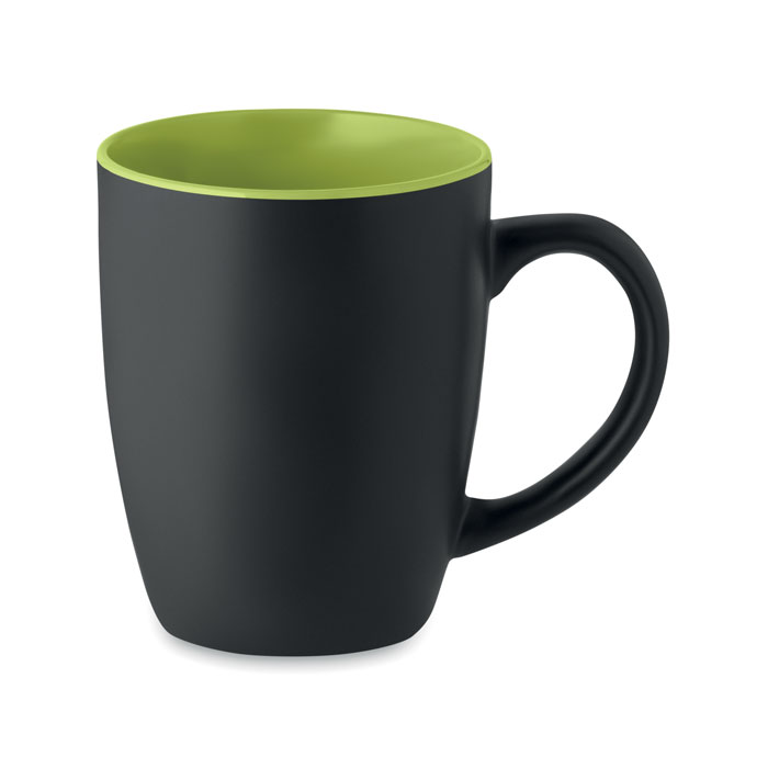 Two tone ceramic mug 290 ml - LIM - lime