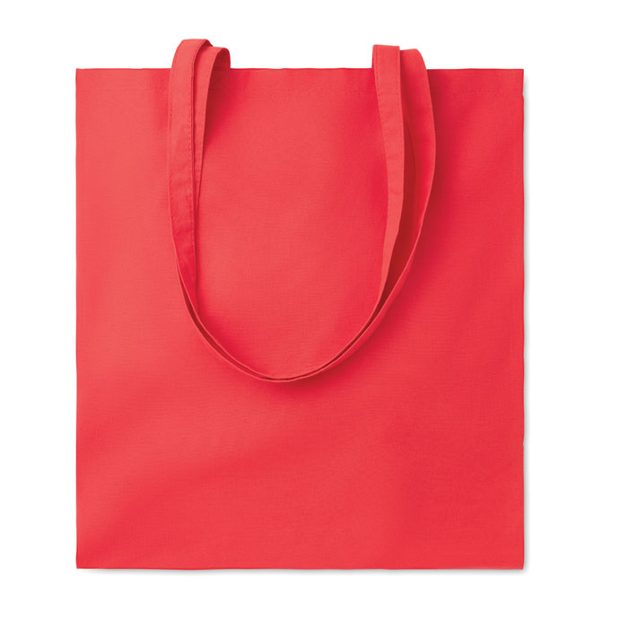 Nákupní taška z BIO bavlny EU - TURA COLOUR - červená