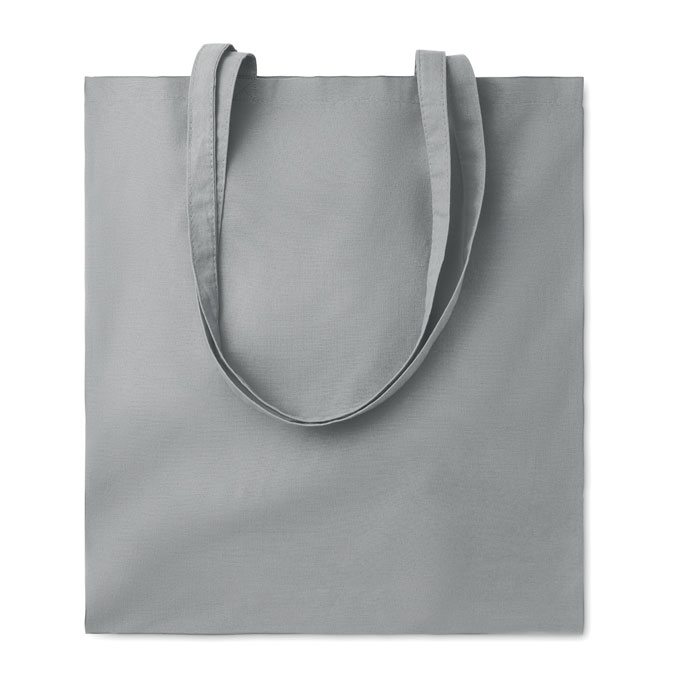 Organic cotton shopping bag EU - TURA COLOUR - grey