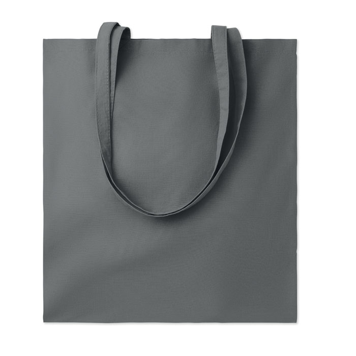 Nákupní taška z BIO bavlny EU - TURA COLOUR - tmavo šedá