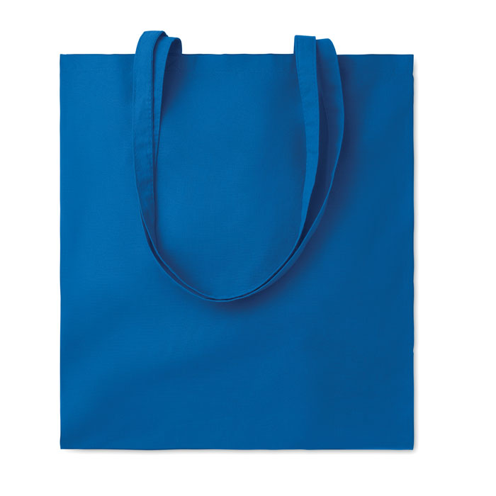Organic cotton shopping bag EU - TURA COLOUR - royal blue