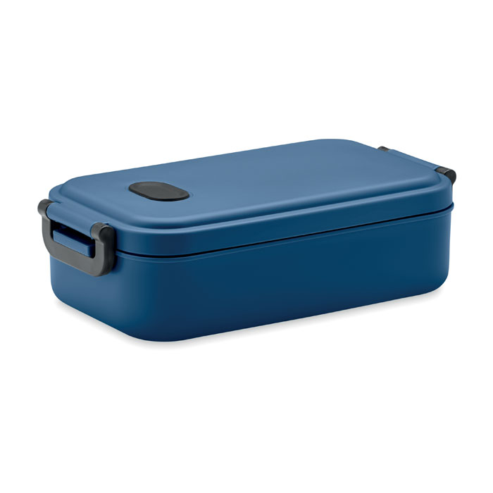 Krabička na oběd z recykl. PP - INDUS - modrá