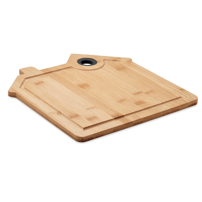 Bamboo house cutting board - RUMAT - wood