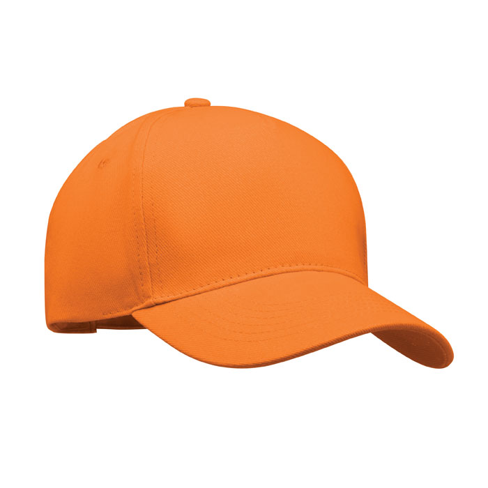 5 panel baseball cap - SINGA - orange