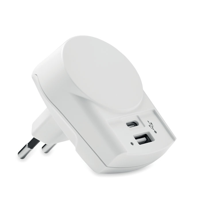 Skross Euro USB Charger (AC) - EURO USB CHARGER A/C - white