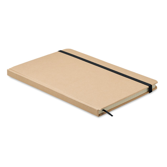 A5 recycled carton notebook - EVERWRITE - black