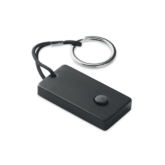 Key finder device in bamboo - FINIT - black