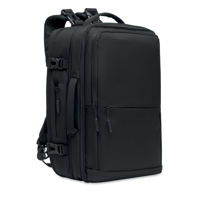Backpack 600D RPET - SOPHIS - black