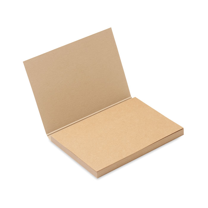 Recycled paper memo block - MOUI - beige