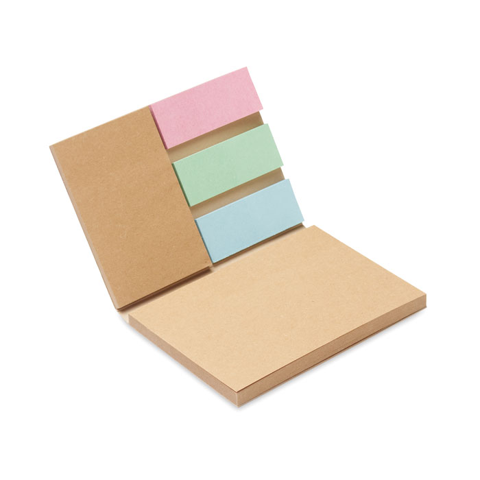 Recycled paper memo set - MAUI - beige