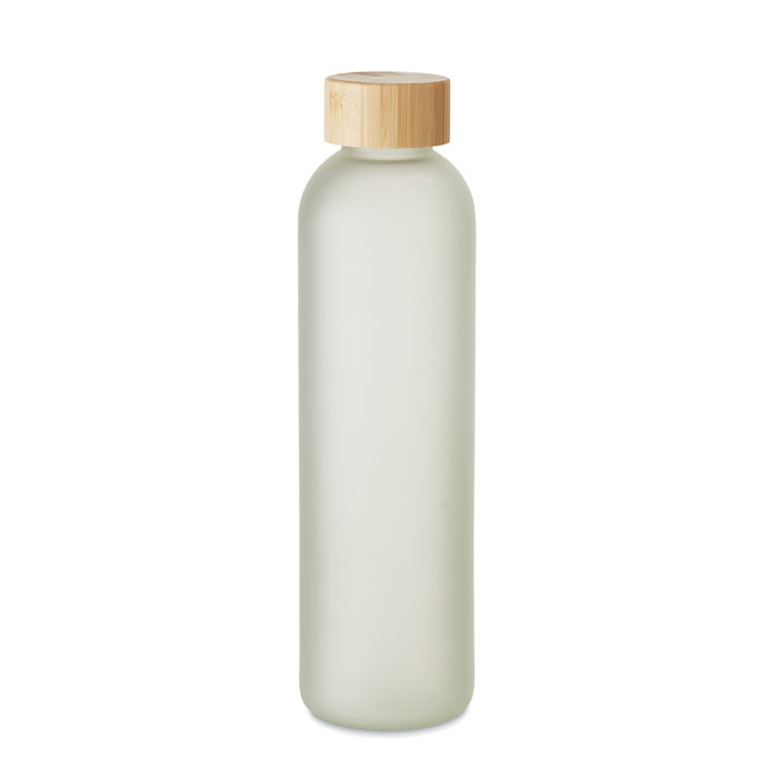 Sublimační skleněná láhev - LOM - transparentná biela