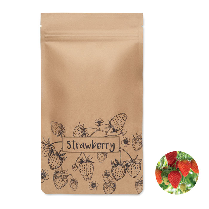 Strawberry growing kit - FRESA KIT - beige
