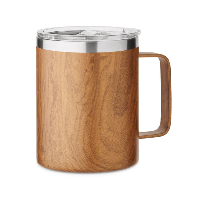 Dvoustěnný hrnek 300 ml - NAMIB MUG - hnědá