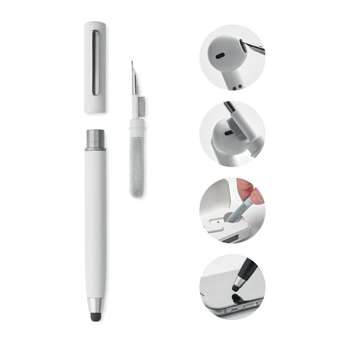 Stylus pen TWS cleanning set - CLEANPEN - white