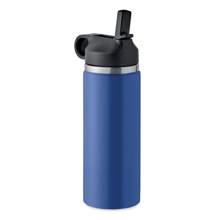 Doppelwandige Flasche 500 ml - IVALO - blau