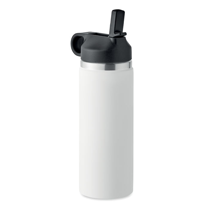 Double wall bottle 500 ml - IVALO - white