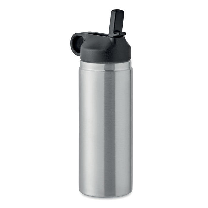 Double wall bottle 500 ml - IVALO - matt silver