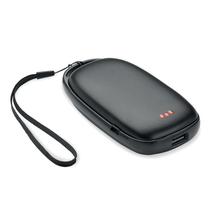 Handwarmer 4000 mAh power bank - TRICPOWER - black