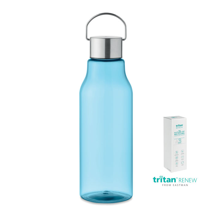Tritan Renew™ bottle 800ml - SOUND - transparent blue