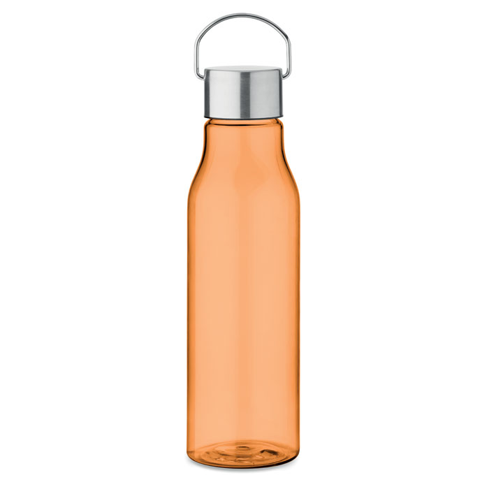 Láhev z RPET  600 ml - VERNAL - transparentná oranžová
