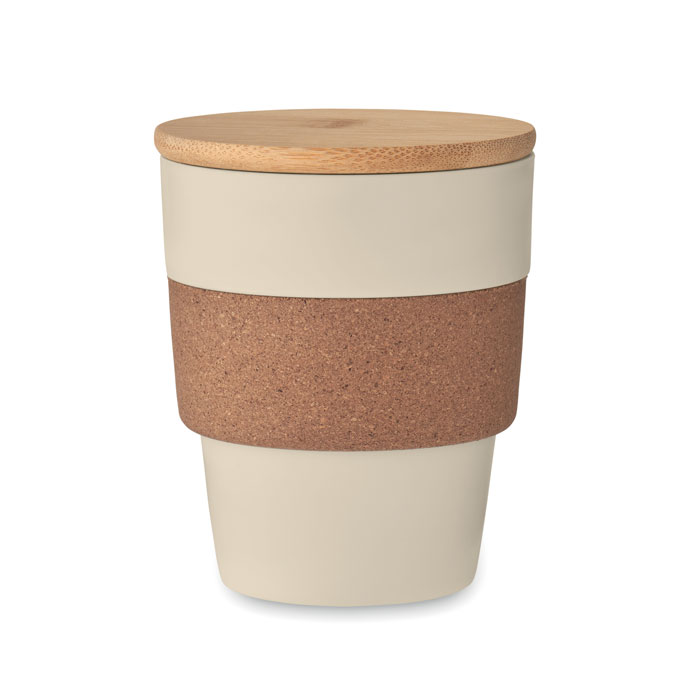 Tumbler in recycled PP 300 ml - GALAO - beige